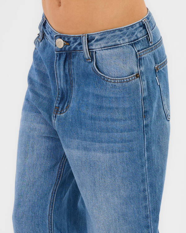 DESU Girls' Icon Straight Leg Jeans for Womens