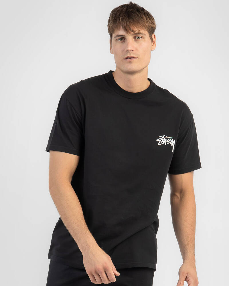Stussy Rasta Man 50/50 T-Shirt for Mens
