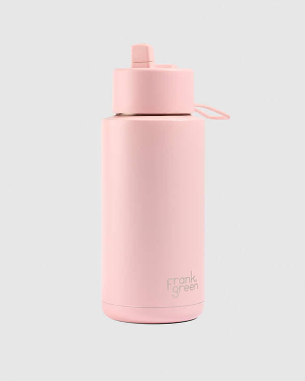 Frank Green 34oz Reusable Bottle with Straw Lid for Unisex