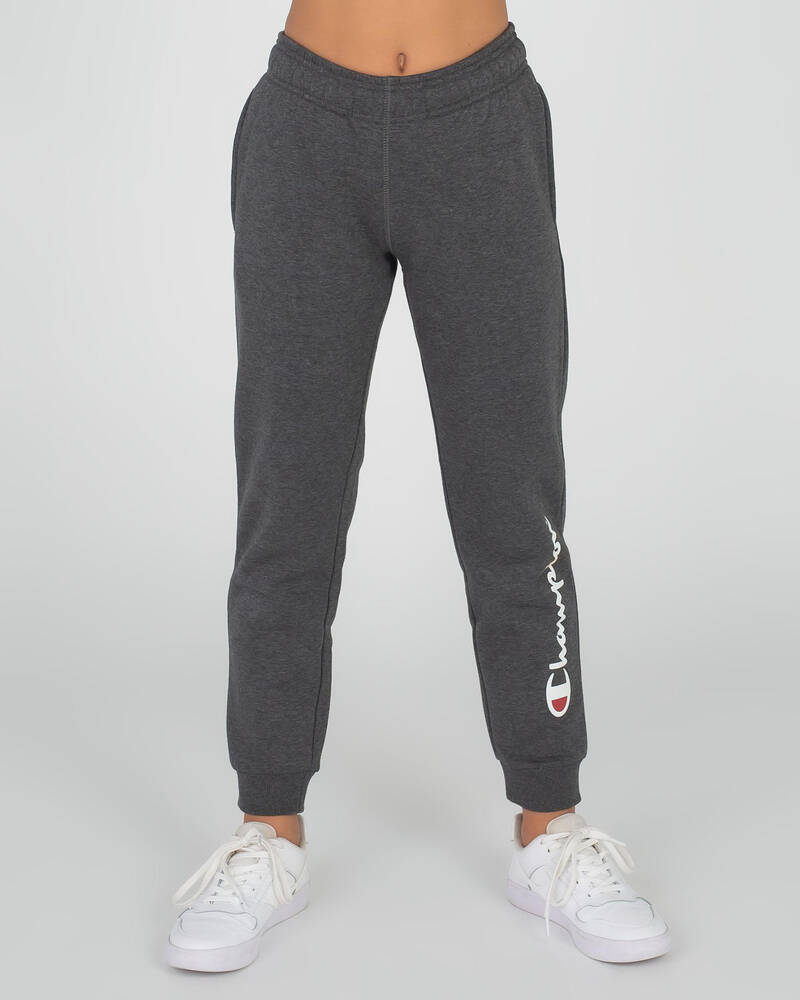 Champion Girls' Logo Track Pants for Womens