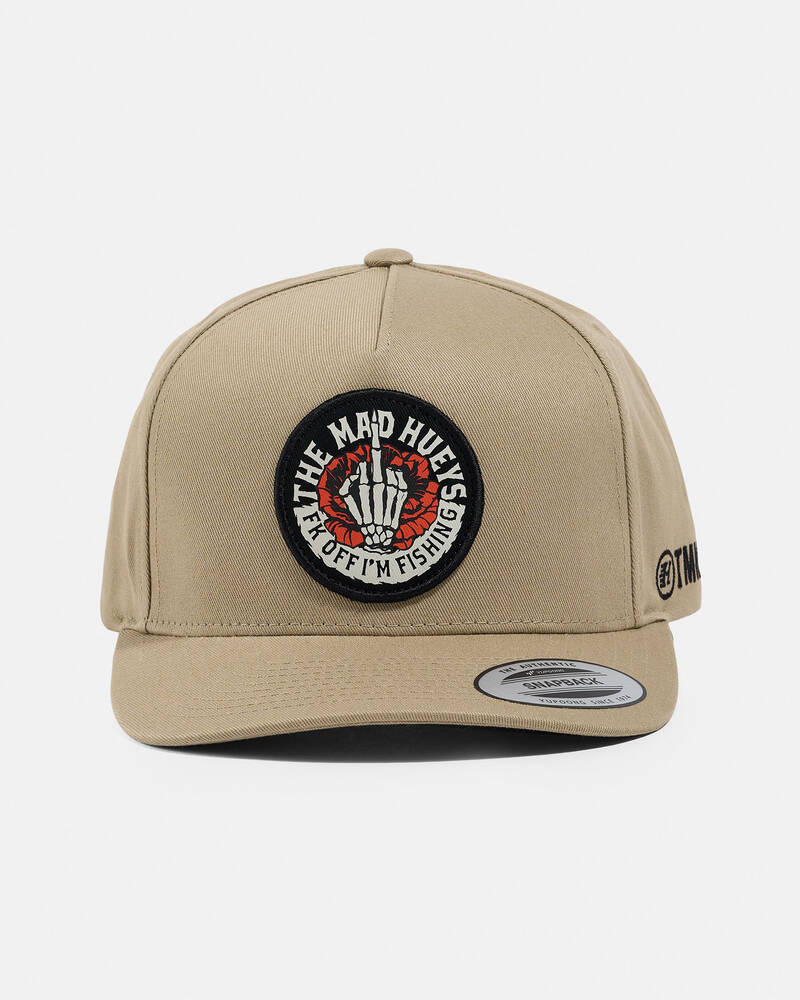 The Mad Hueys Shield FK Off Twill Snapback Cap for Mens