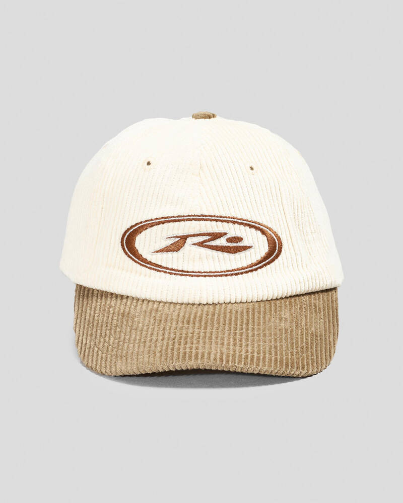 Rusty Orbit Cord Six Panel Cap for Mens