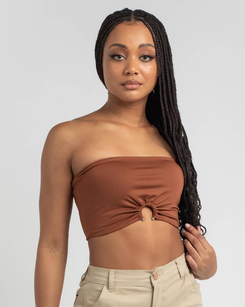 Ava And Ever Daphne Tube Top for Womens