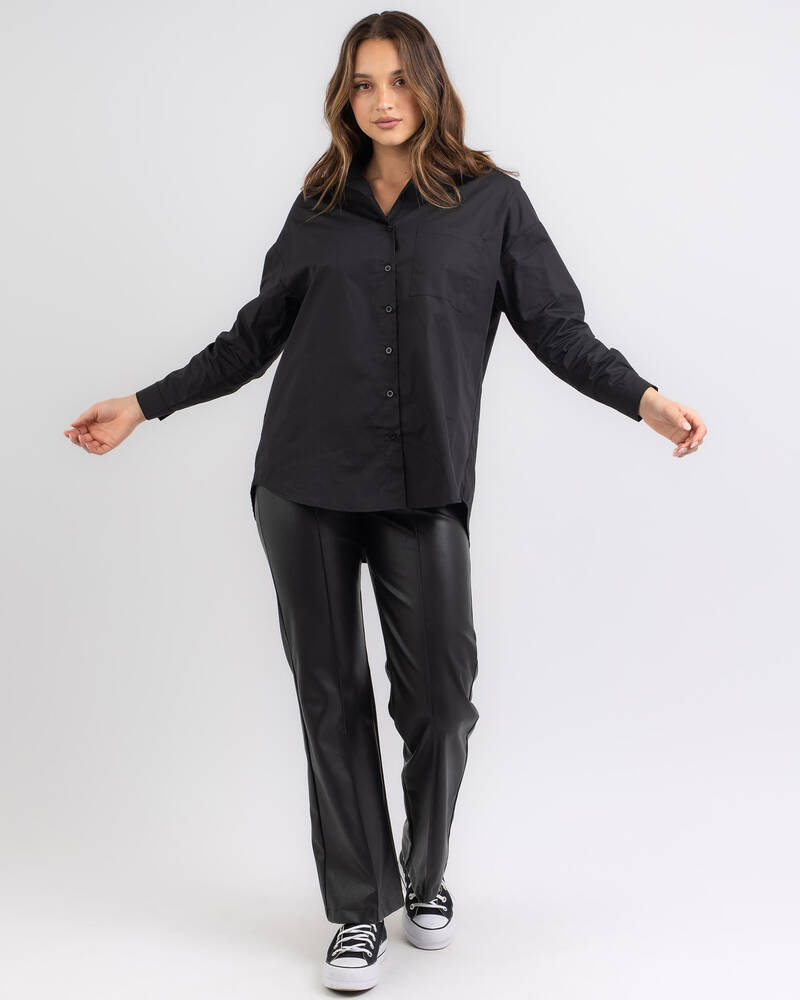 Ava And Ever Material Girl Shirt for Womens