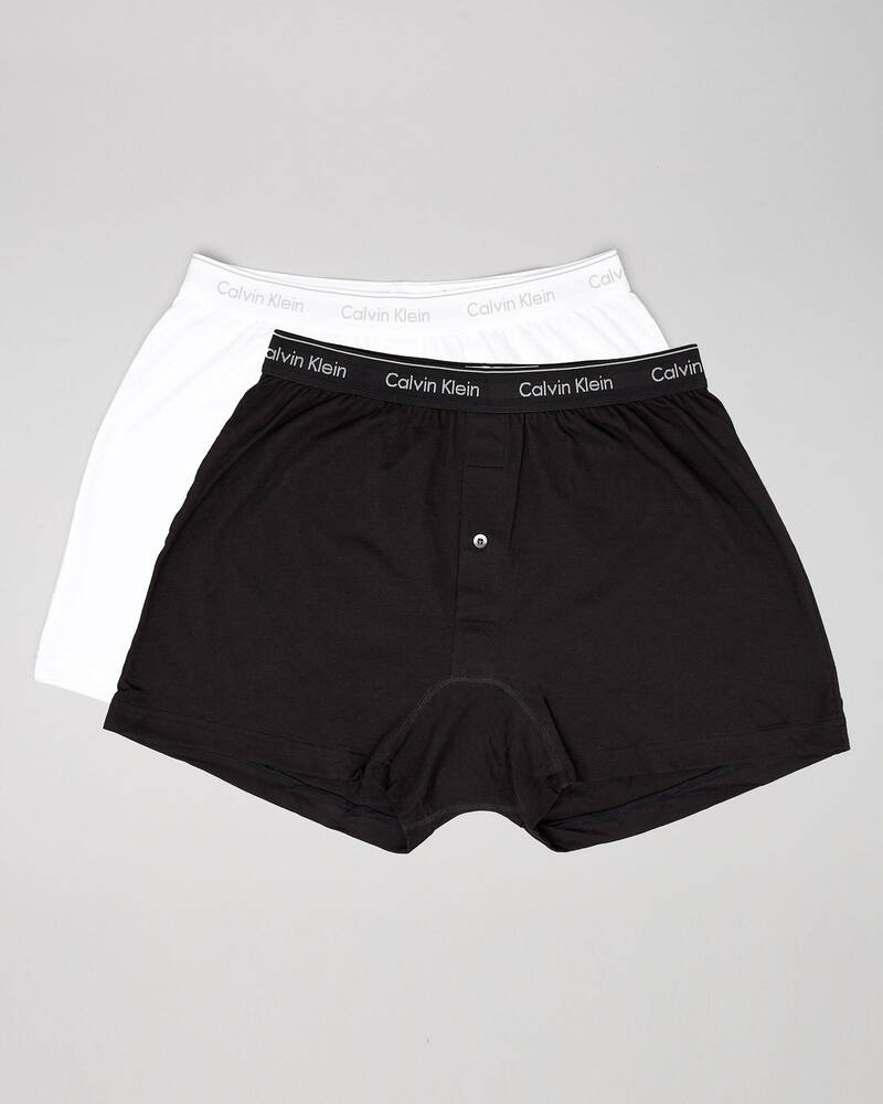 Calvin Klein Cotton Classics Knit Boxers 3 Pack for Mens