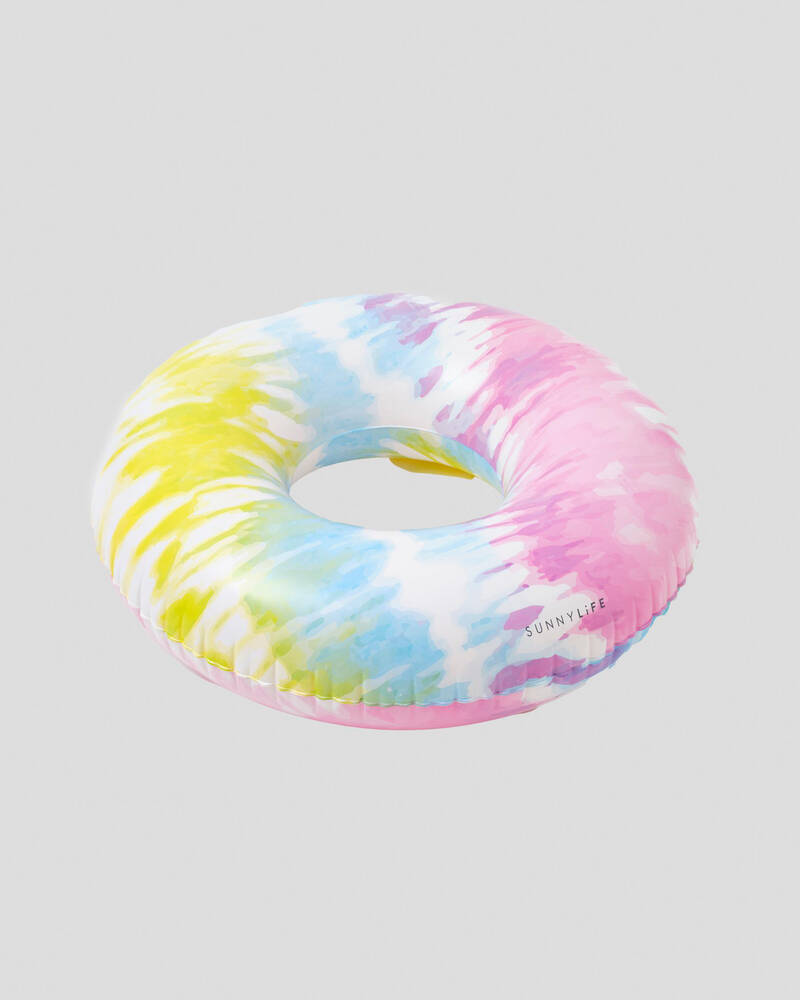 Sunnylife Tie Dye Sorbet Inflatable Pool Ring for Unisex