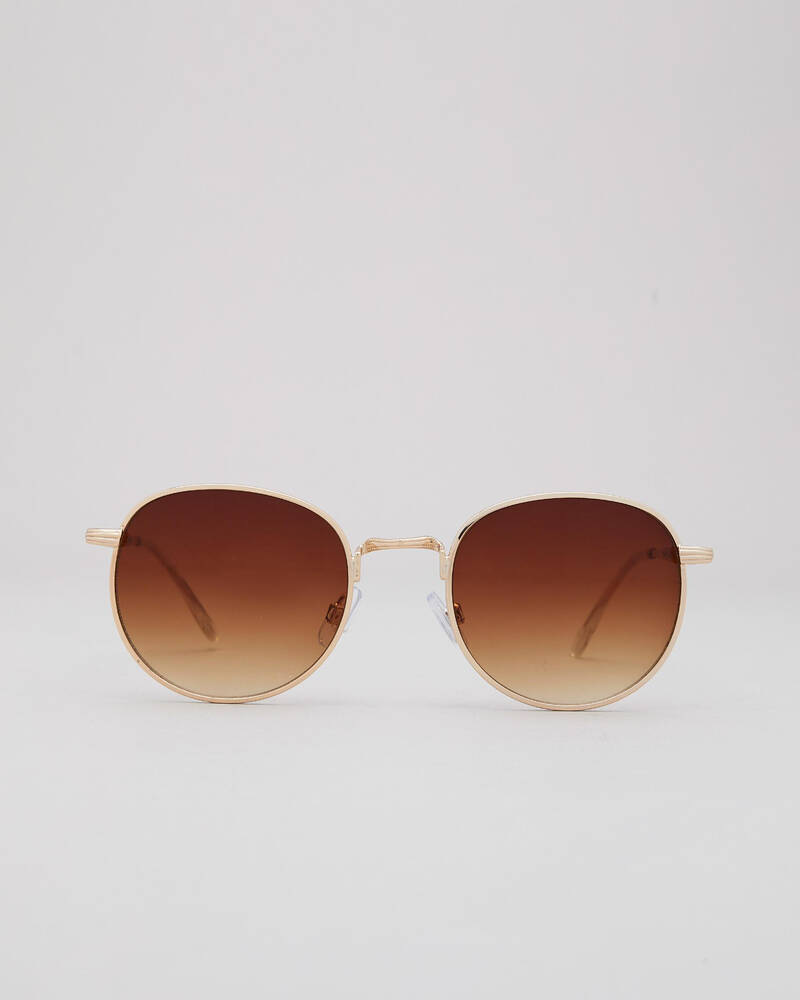 Happy Hour Holidaze Gold Sunglasses for Mens image number null
