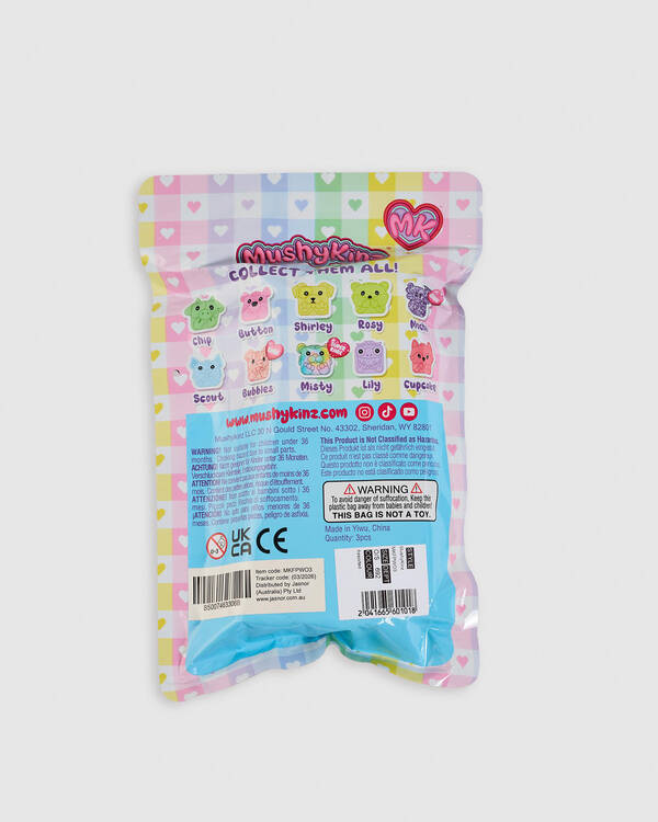 MushyKinz 3 Piece Mini Mystery Blind Bag for Unisex
