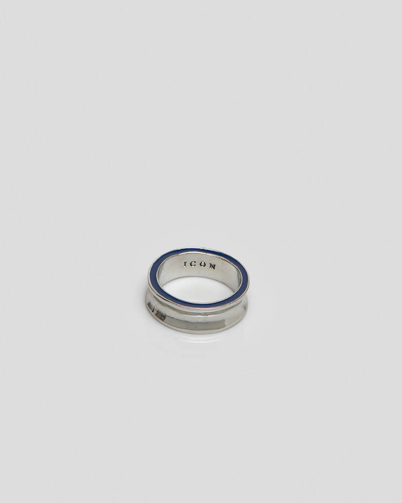 Icon Brand Honour Band Ring for Mens