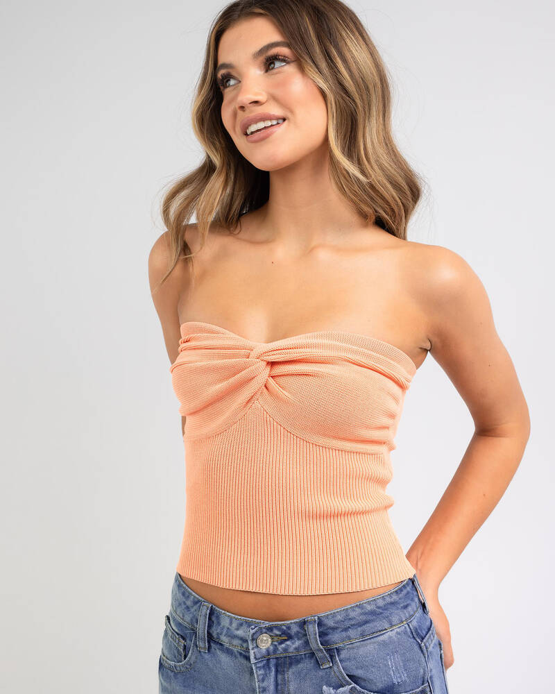 Mooloola Bianca Knit Tube Top for Womens