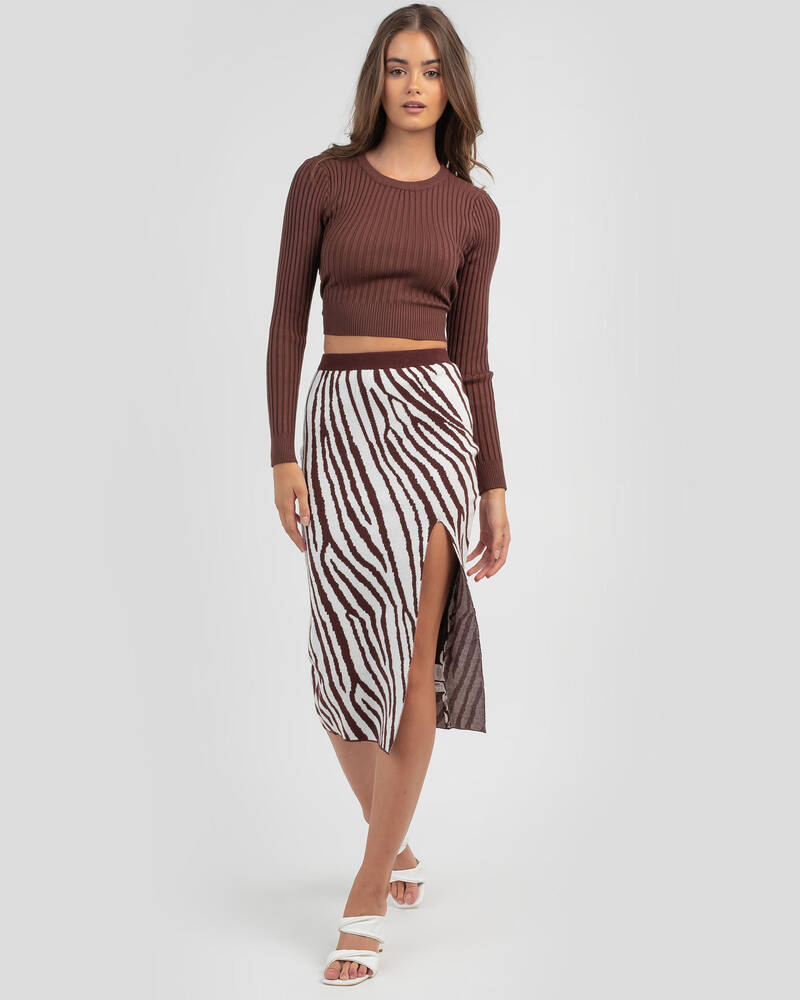 Ava And Ever Capella Midi Skirt for Womens