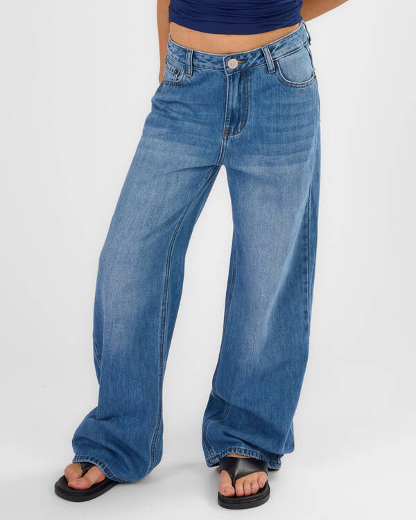 Girls' Icon Straight Leg Jeans