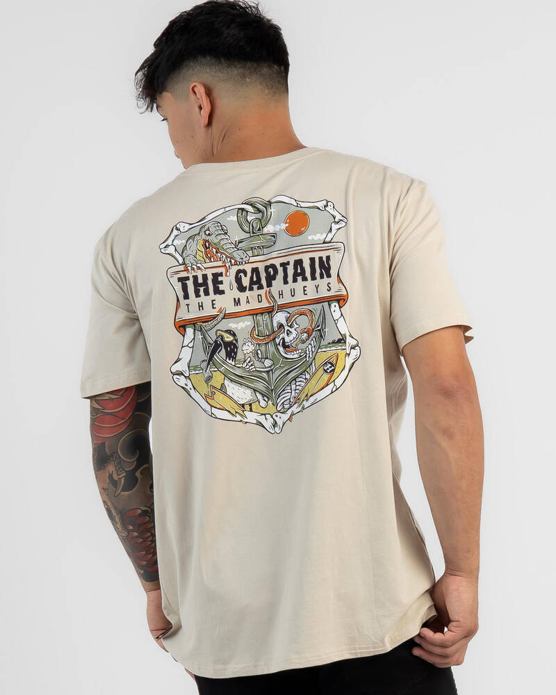 The Mad Hueys Sea Captain T-Shirt for Mens