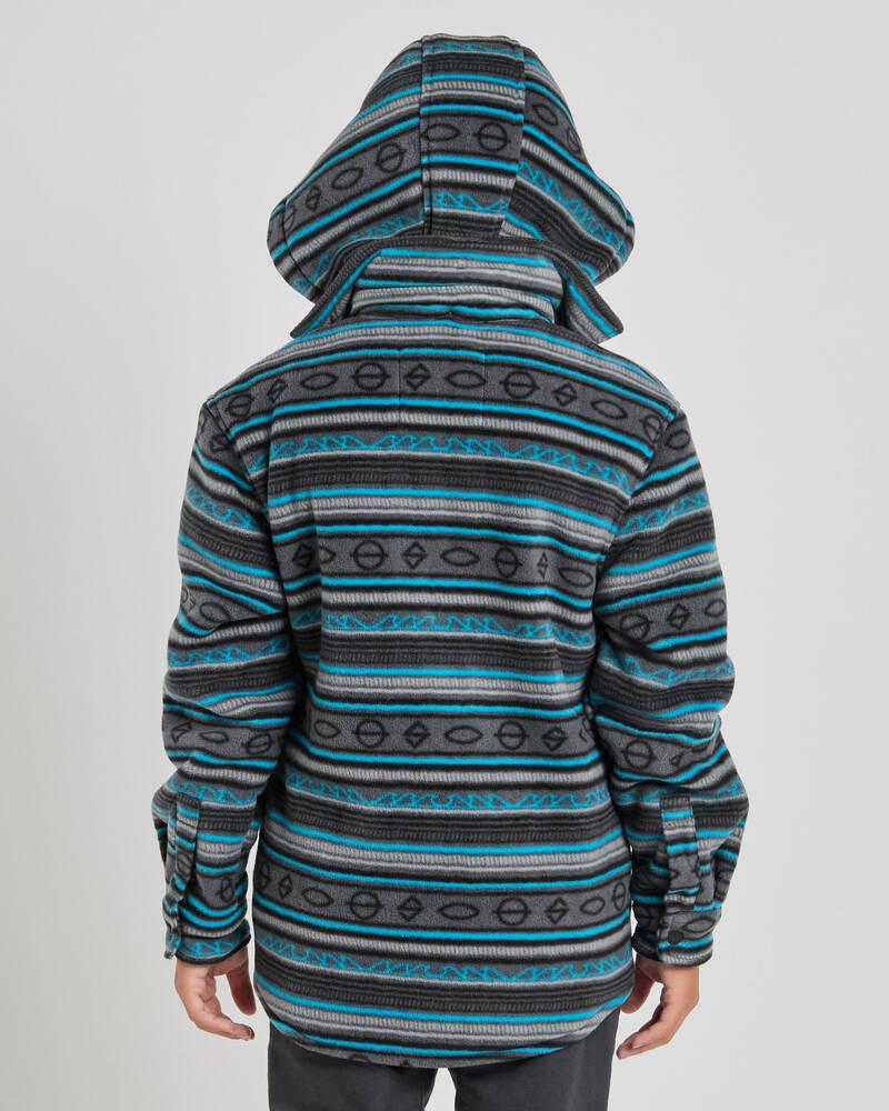 Skylark Boys' Contrary Hooded Long Sleeve Shirt for Mens