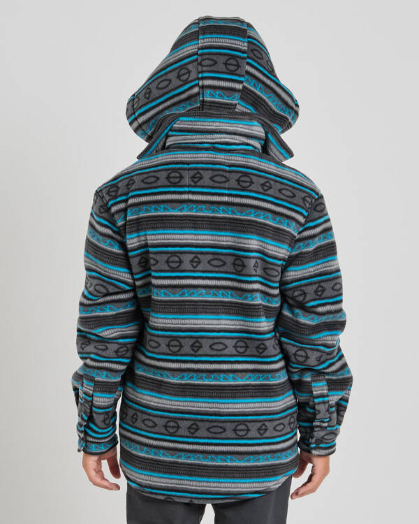 Skylark Boys' Contrary Hooded Long Sleeve Shirt for Mens