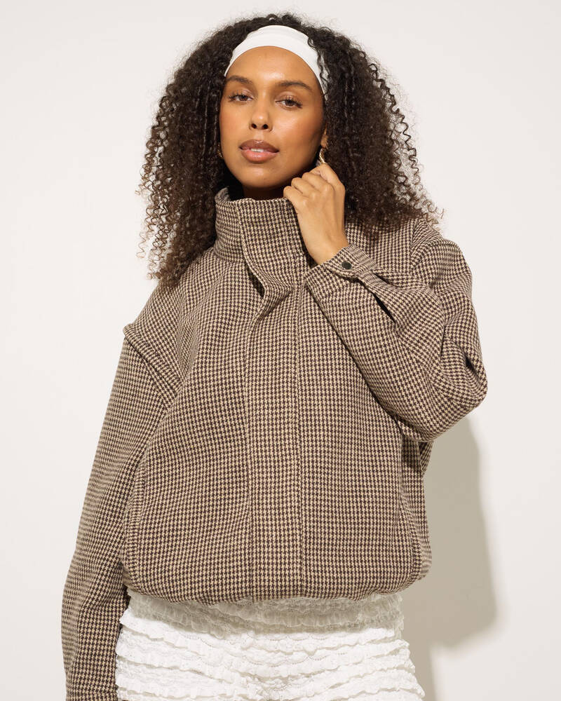 Ava And Ever Sherlock Bomber Jacket for Womens