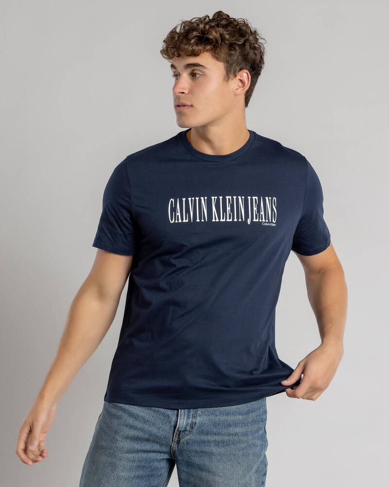 Calvin Klein Stretch Graphic T-Shirt for Mens