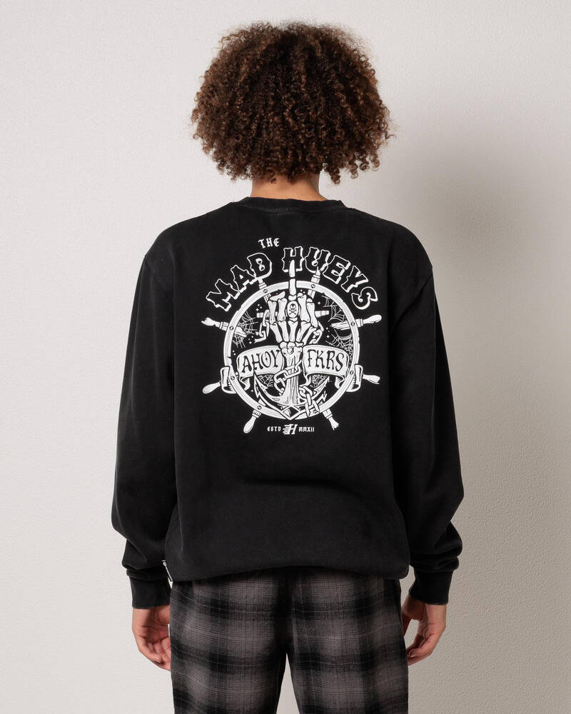 The Mad Hueys Chain Fkrs Crew Sweatshirt for Mens