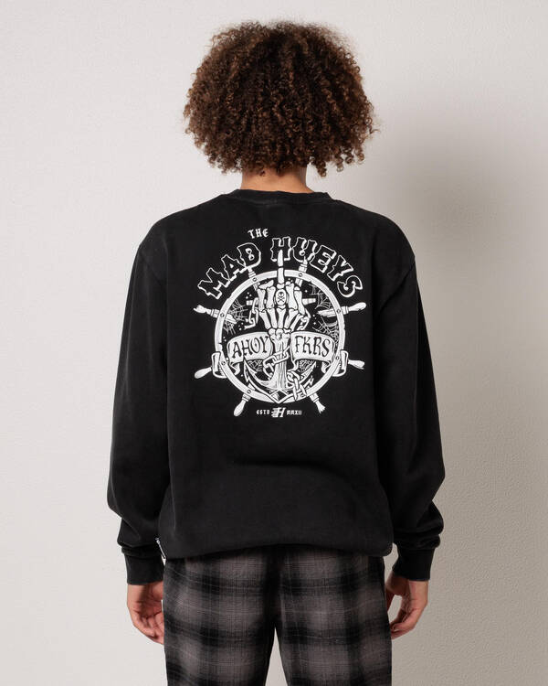 The Mad Hueys Chain Fkrs Crew Sweatshirt for Mens