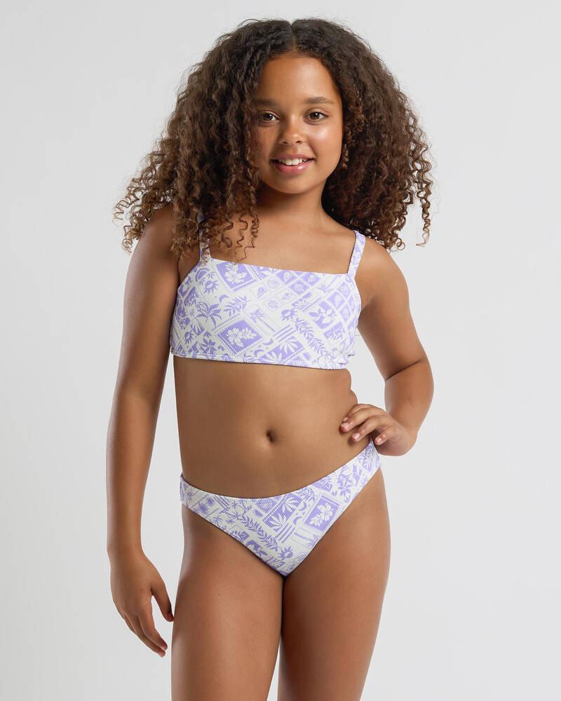 Topanga Girls' Echo Bandeau Bikini Set for Womens