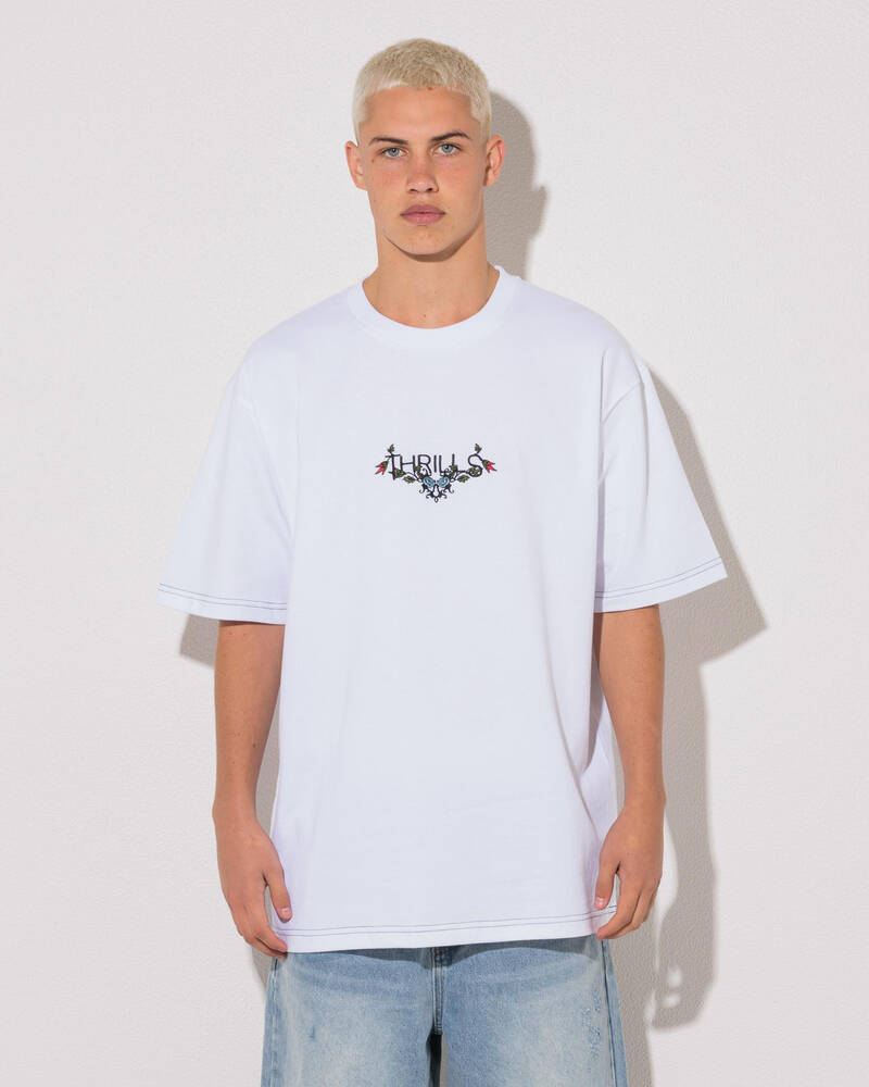 Thrills Ornate Levels Oversize Tee for Mens
