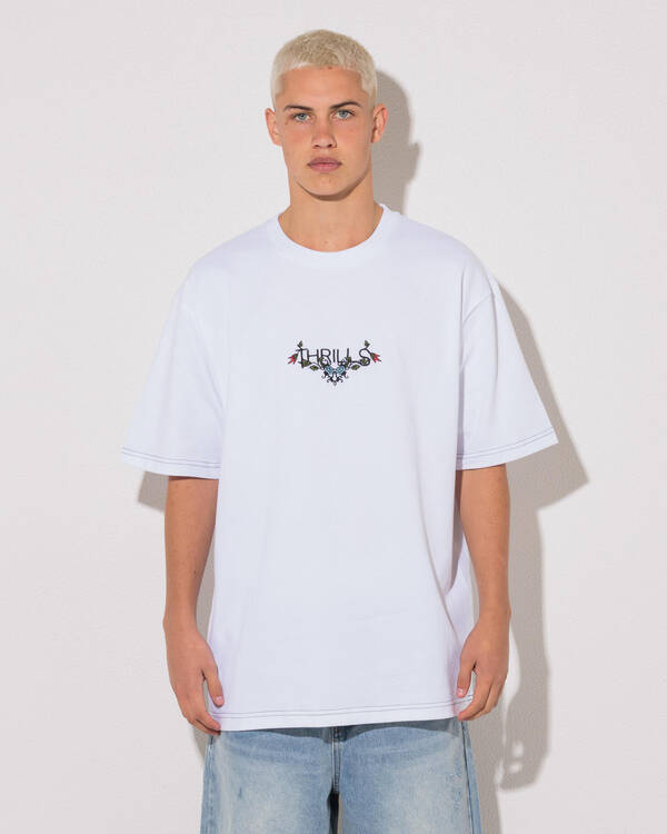 Thrills Ornate Levels Oversize Tee for Mens