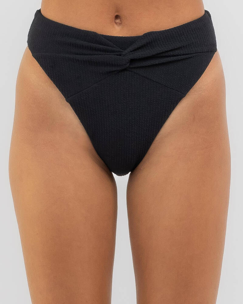 Topanga Rockford Twist High Waist Bikini Bottom for Womens