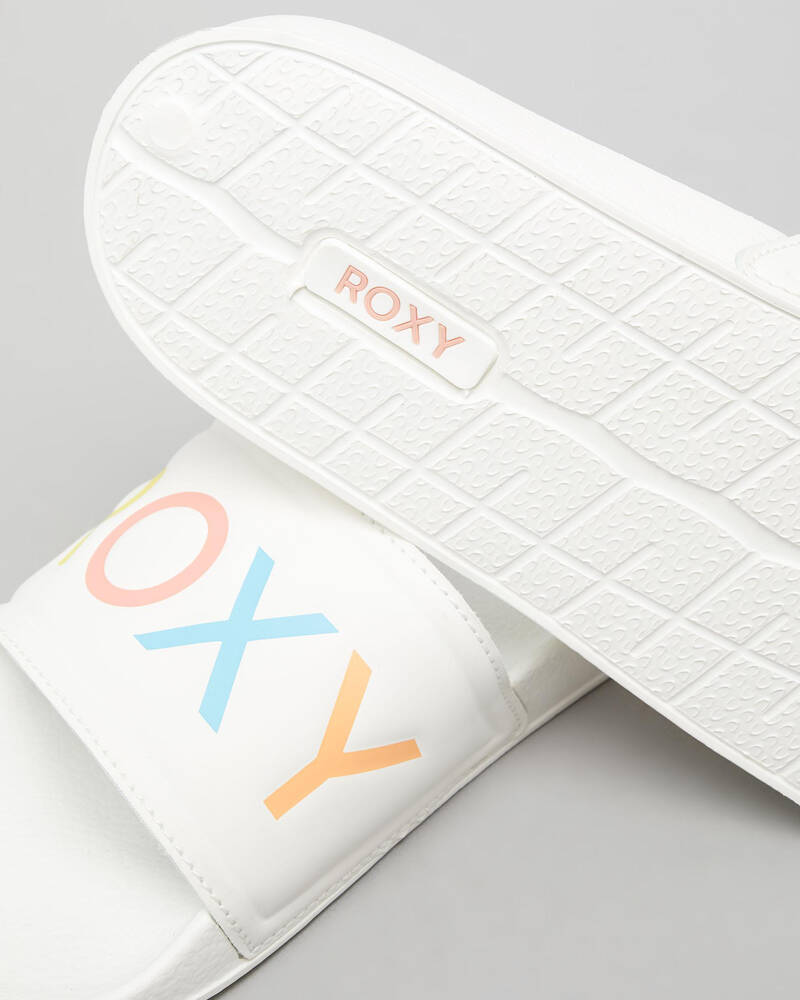 Roxy Girls' Slippy Slide Sandals for Womens