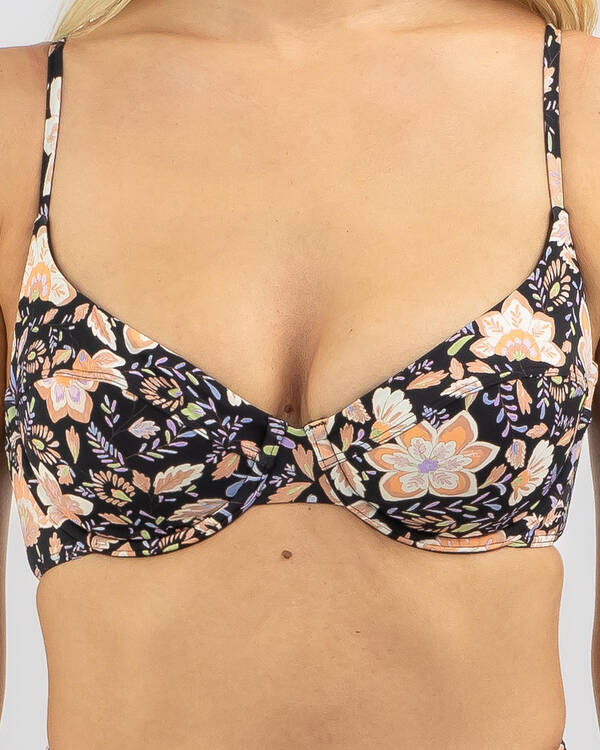Billabong Hideaway Hippie Nova DD Bra Bikini Top for Womens