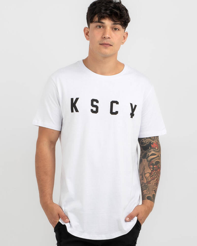 Kiss Chacey Trained Dual Curved T-Shirt for Mens