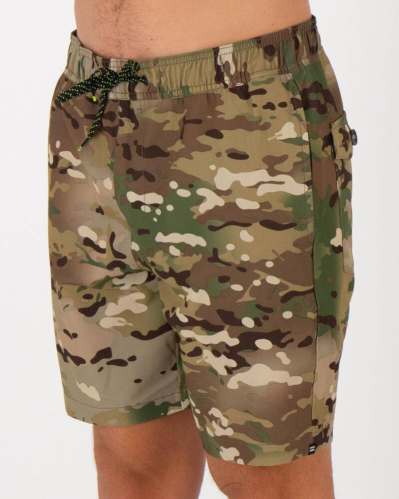 Billabong Surftrek Multicam Walk Shorts for Mens