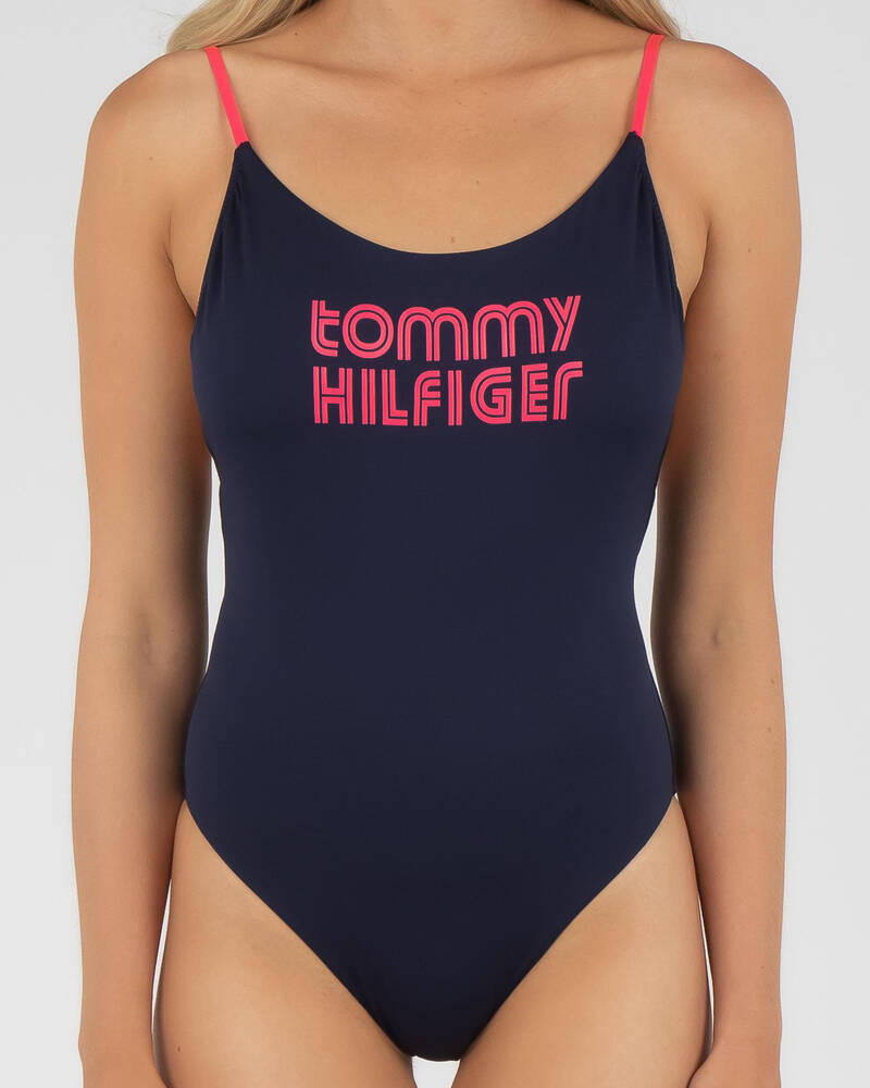 Tommy Hilfiger Pop One Piece Swimsuit for Womens