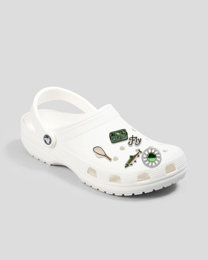 Crocs Fly Fishing Jibbitz 5 Pack for Unisex