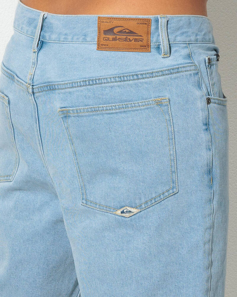 Quiksilver Aqua Cult Denim Shorts for Mens
