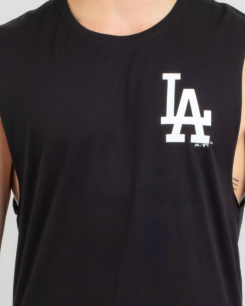 Majestic Dodgers Muscle Tank for Mens