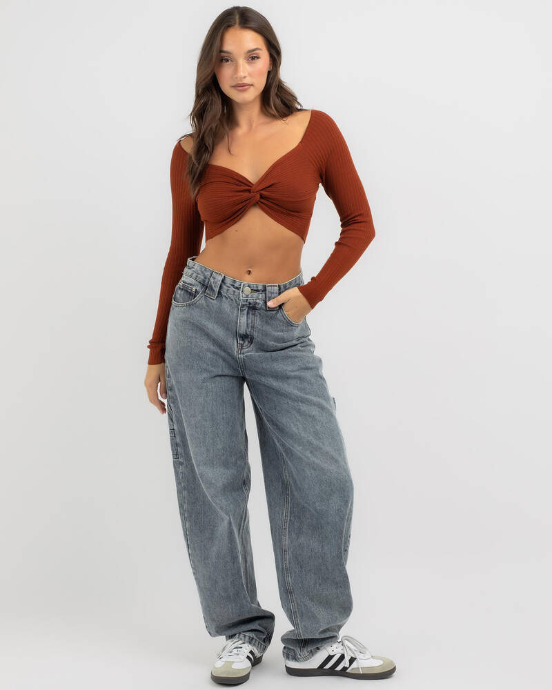 Linore Calia Knit Top for Womens