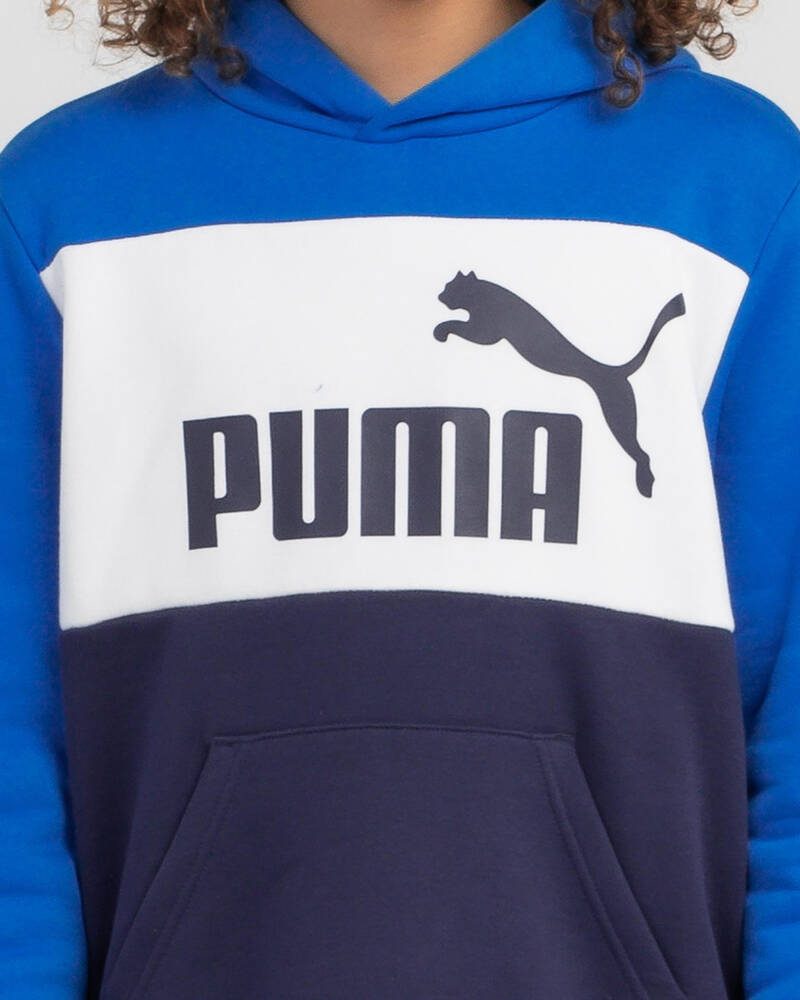 Puma Boys' Colour Block Hoodie for Mens