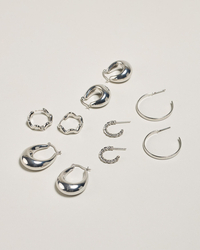 Karyn In LA Charles Hoop Earring Pack for Womens image number null