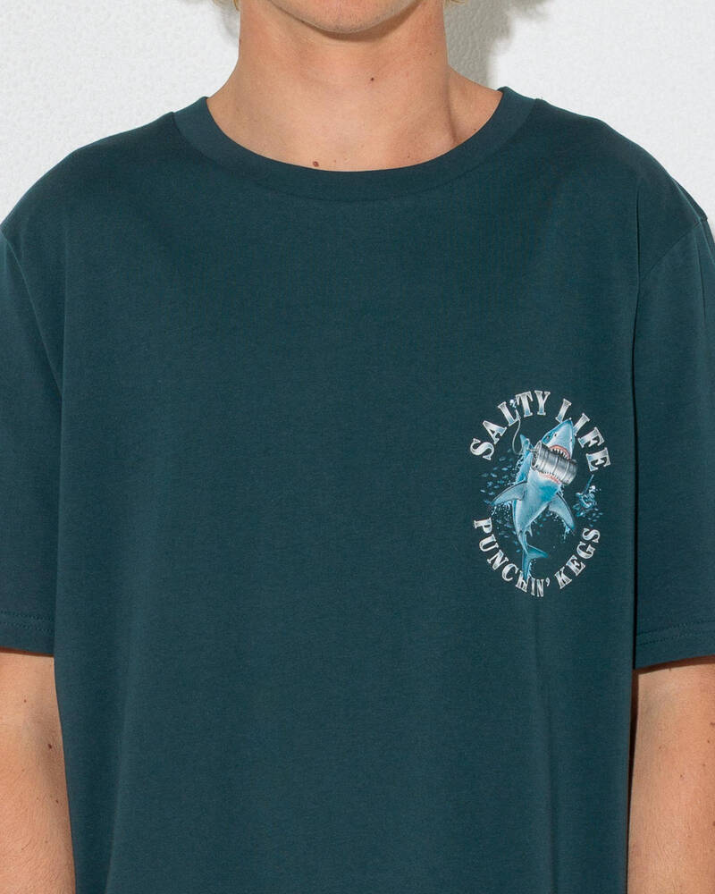Salty Life Happy Hour Hunter T-Shirt for Mens