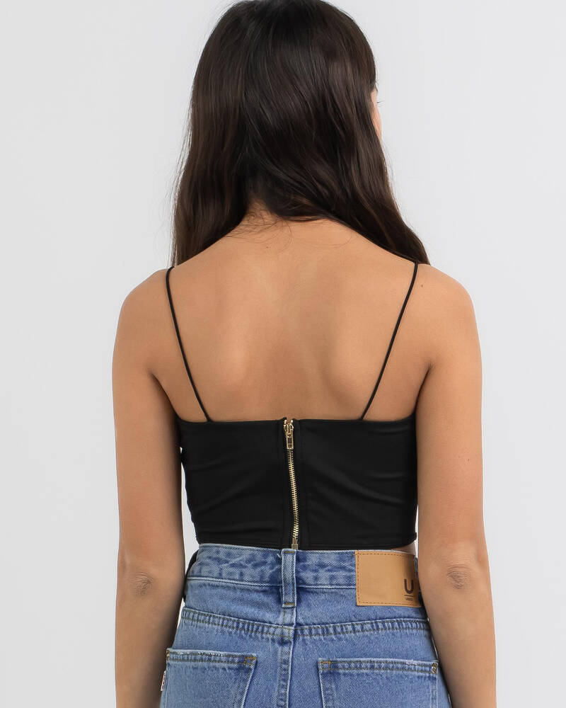 Ava And Ever Girls' Go Bestie Corset Top for Womens