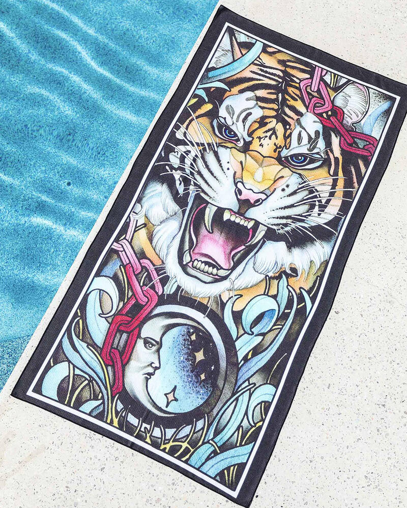 DRITIMES Sun Moon Beach Towel for Unisex