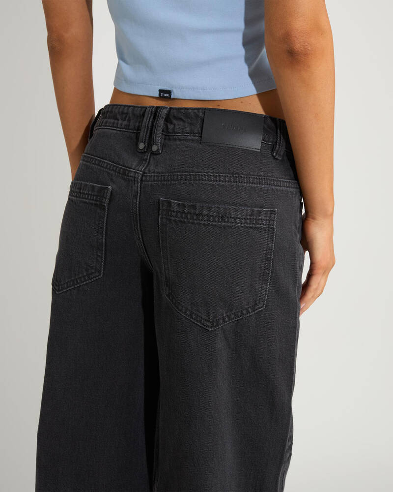Thrills Hunter Low Rise Wide Jeans for Womens