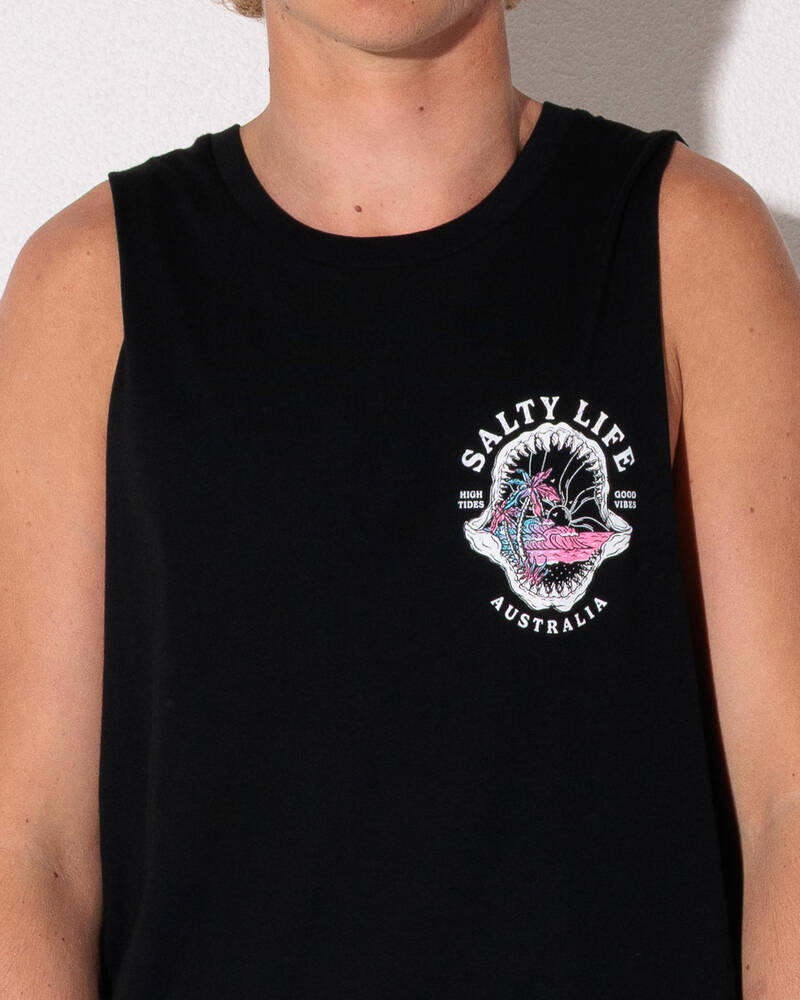 Salty Life High Tide Muscle Tank for Mens