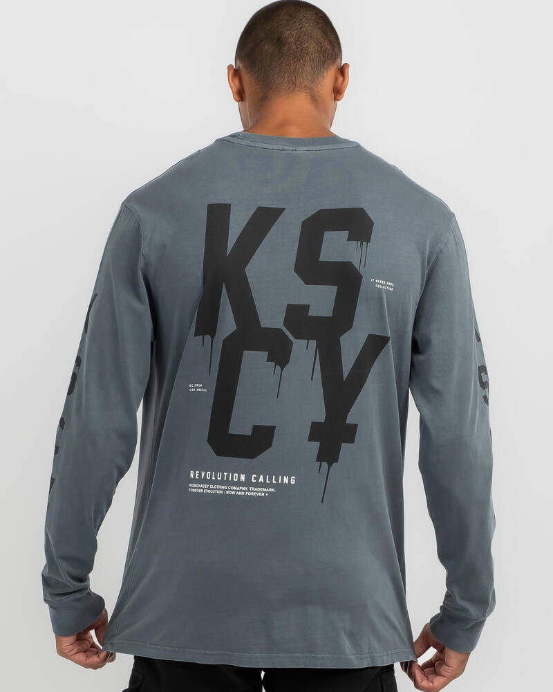 Kiss Chacey Ever And Done Relaxed Long Sleeve T-Shirt for Mens