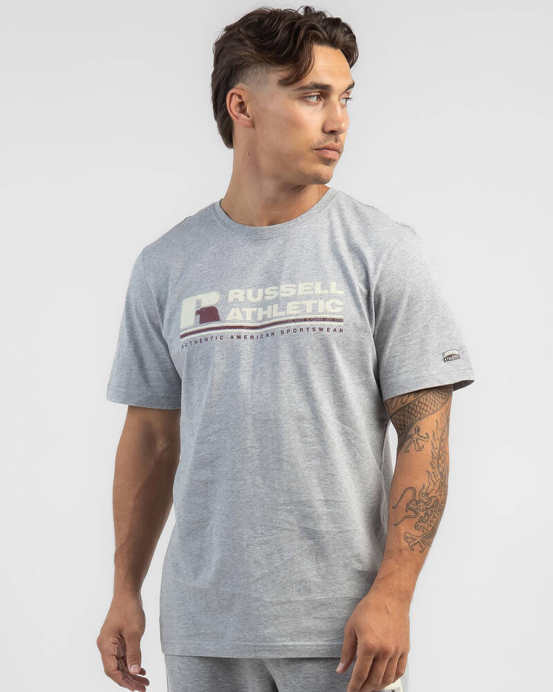 Russell Athletic Originals Bar Logo T-Shirt for Mens