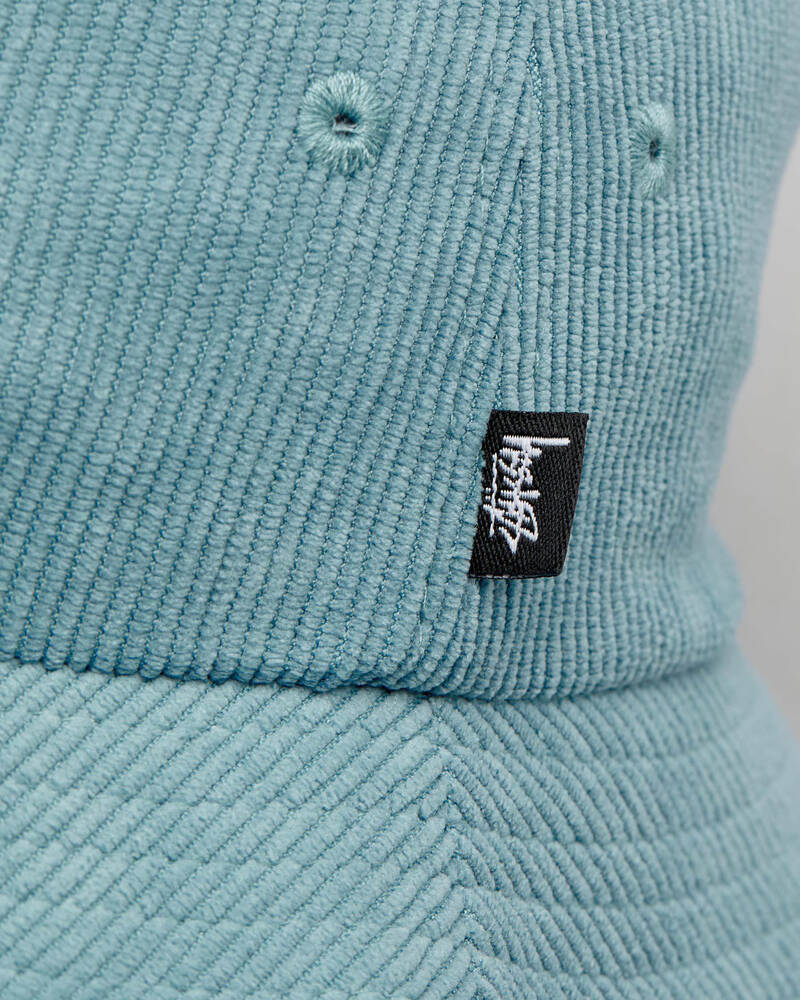 Stussy Graffiti Cord Bucket Hat for Womens