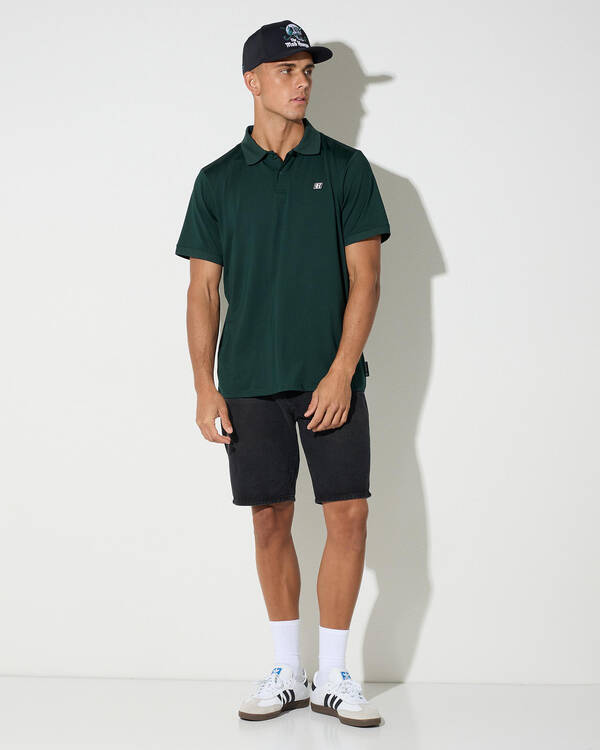 The Mad Hueys Parallel Hueys Golf Polo Shirt for Mens