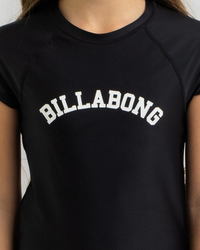 Billabong Girls' Daylight Short Sleeve Rash Vest for Womens image number null