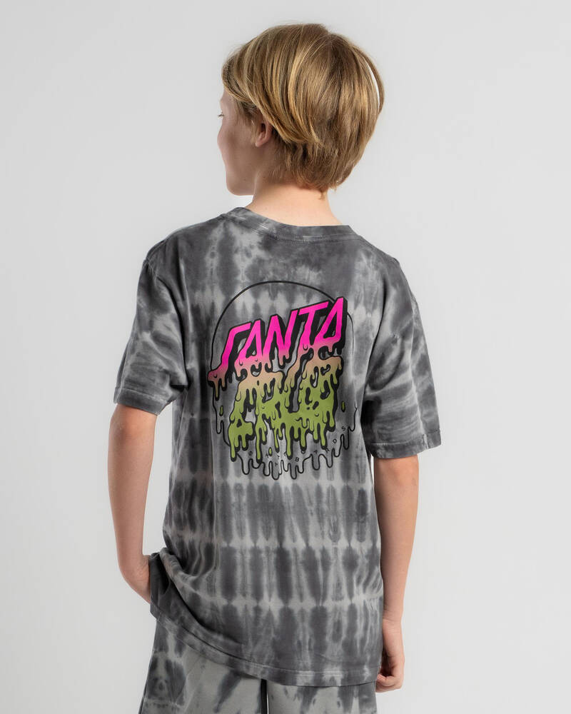 Santa Cruz Boys' Rad Dot Hollow T-Shirt for Mens