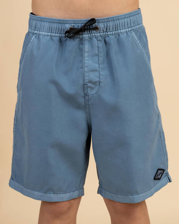 Billabong Boys' All Day Overdye Layback Beach Shorts for Mens